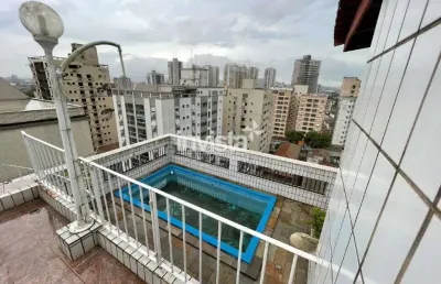 Cobertura com 4 quartos à venda no Ponta da Praia, Santos 