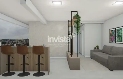 Apartamento com 2 quartos à venda no Ponta da Praia, Santos 