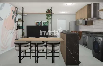 Apartamento com 2 quartos à venda no Ponta da Praia, Santos 