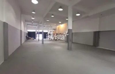 Ponto comercial para alugar na Vila Mathias, Santos 