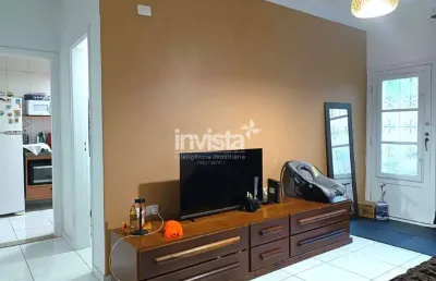 Apartamento com 1 quarto à venda no Macuco, Santos 
