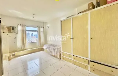 Apartamento com 1 quarto à venda no Embaré, Santos 