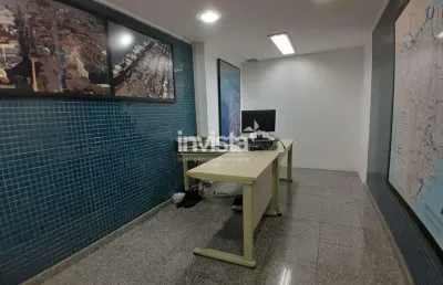 Sala comercial para alugar no Centro, Santos 