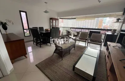 Apartamento com 3 quartos para alugar no Embaré, Santos 