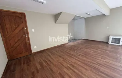 Casa com 2 quartos à venda no Macuco, Santos 