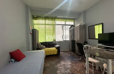 Apartamento com 1 quarto à venda no Pompéia, Santos 
