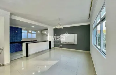 Casa duplex em villagio no bairro do gonzaga em santos.