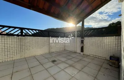 Cobertura com 1 quarto à venda no José Menino, Santos 