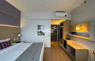 Apartamento com 1 quarto à venda no Pompéia, Santos 