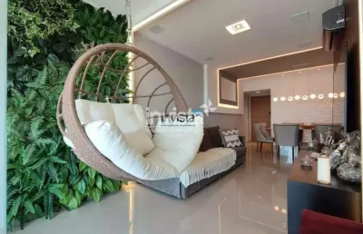 Apartamento com 3 quartos para alugar no Embaré, Santos 