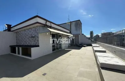 Cobertura com 3 quartos à venda no Boqueirão, Santos 