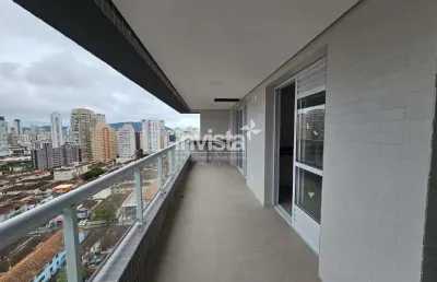 Apartamento com 3 quartos à venda no Boqueirão, Santos 