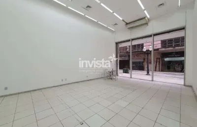Ponto comercial para alugar no Centro, Santos 