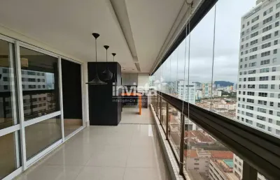 Apartamento com 3 quartos à venda no Embaré, Santos 