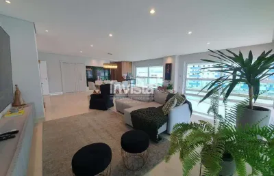 Apartamento à venda, 4 suítes no bairro gonzaga em santos