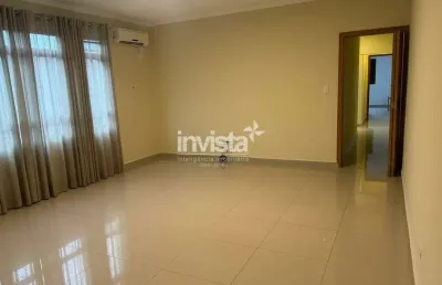 Apartamento com 3 quartos para alugar no Marapé, Santos 