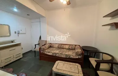 Apartamento com 1 quarto para alugar no Gonzaga, Santos 