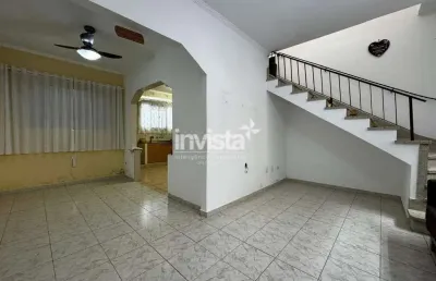 Casa com 2 quartos à venda no Macuco, Santos 