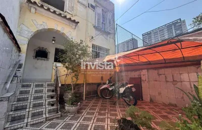 Casa com 3 quartos à venda na Vila Mathias, Santos 