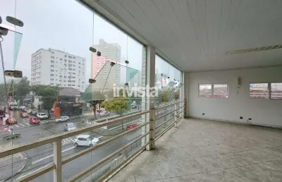 Sala comercial para alugar na Vila Belmiro, Santos 