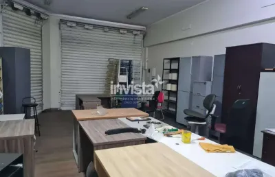 Ponto comercial para alugar na Vila Nova, Santos 