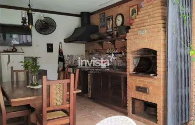 Casa com 5 quartos para alugar no Boqueirão, Santos 