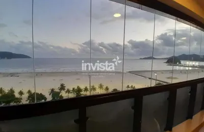Apartamento de 4 dormitórios na pompeia em santos de frente ao mar