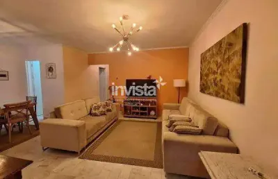 Apartamento com 2 quartos para alugar no Gonzaga, Santos 