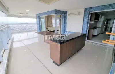 Apartamento com 4 quartos para alugar na Aparecida, Santos 