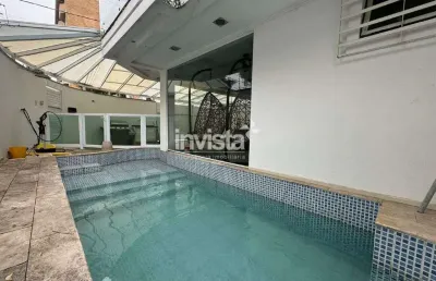 Casa com 3 quartos à venda no Embaré, Santos 