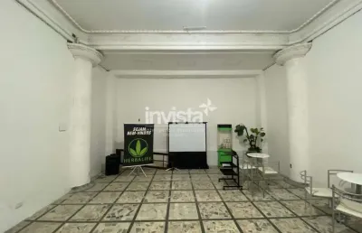 Oportunidade imperdível: sala comercial no pátio comercial josé menino, santos