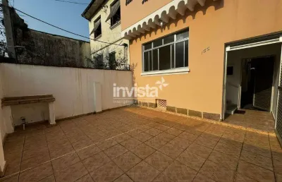 Casa com 3 quartos à venda na Vila Mathias, Santos 