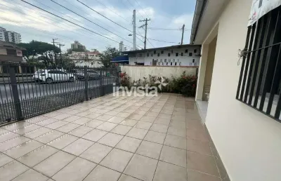 Casa com 2 quartos para alugar no Ponta da Praia, Santos 