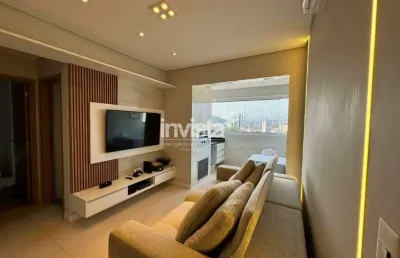 Apartamento com 2 quartos à venda no Boqueirão, Santos 