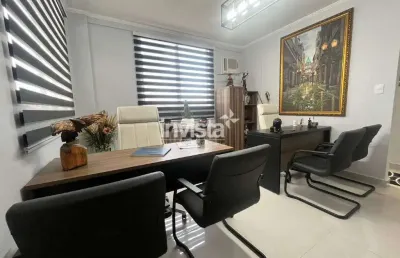 Sala comercial para alugar no Ponta da Praia, Santos 