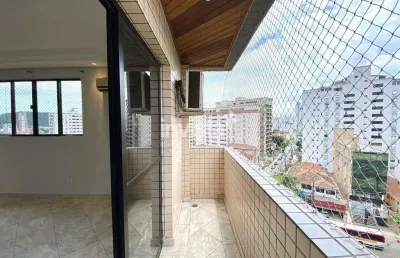 Apartamento com 3 quartos à venda no Ponta da Praia, Santos 