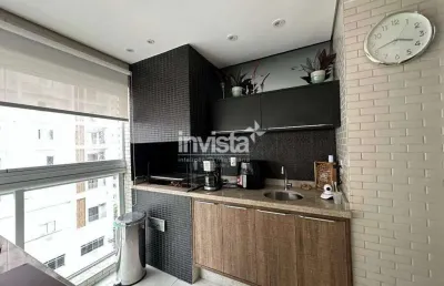 Apartamento com 4 quartos à venda no Ponta da Praia, Santos 