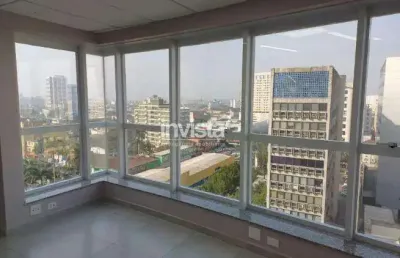 Sala comercial para alugar na Vila Mathias, Santos 