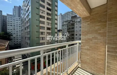 Apartamento com 2 quartos à venda no José Menino, Santos 