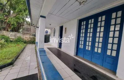 Casa com 4 quartos à venda no Macuco, Santos 
