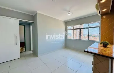 Apartamento com 1 quarto à venda no Ponta da Praia, Santos 