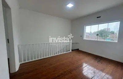 Casa com 2 quartos para alugar no Macuco, Santos 