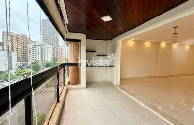 Apartamento com 3 quartos à venda no Embaré, Santos 
