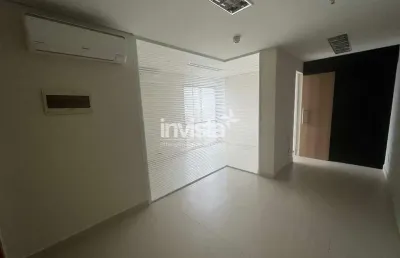 Sala comercial para alugar no Marapé, Santos 
