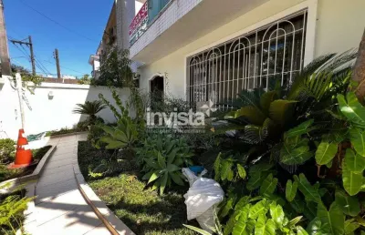 Casa com 4 quartos à venda no Embaré, Santos 