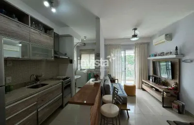Apartamento com 2 quartos à venda no Marapé, Santos 