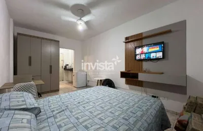 Apartamento com 1 quarto à venda no Ponta da Praia, Santos 
