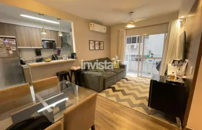 Apartamento com 2 quartos à venda no José Menino, Santos 