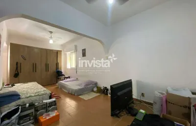 Apartamento com 1 quarto à venda no Embaré, Santos 