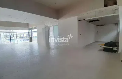 Ponto comercial para alugar no Boqueirão, Santos 
